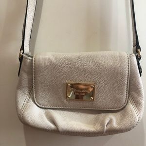 Michael Kors White Crossbody Purse